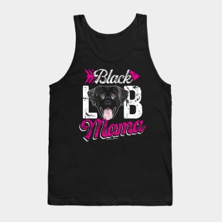 Black Lab Mama Tank Top